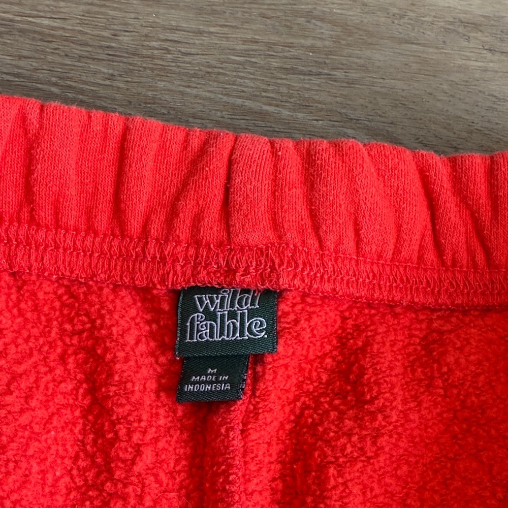 Wild Fable Red Athletic Shorts with White Trim - Picture 2 of 4